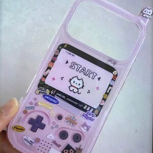 Cute Pink Game Console Case